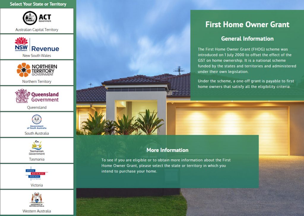 First Home Buyer Screen